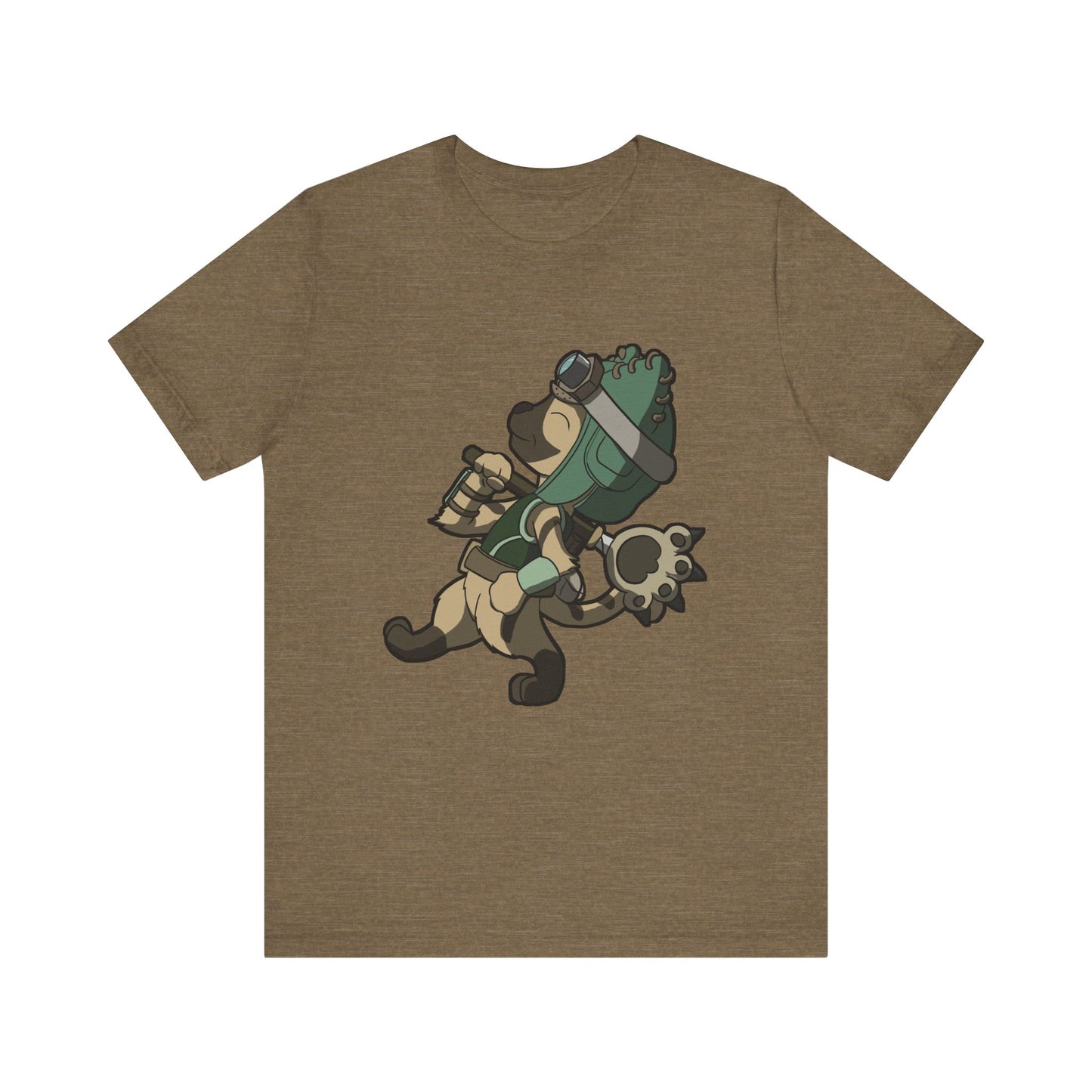 Cat explorer Unisex Jersey Short Sleeve Tee