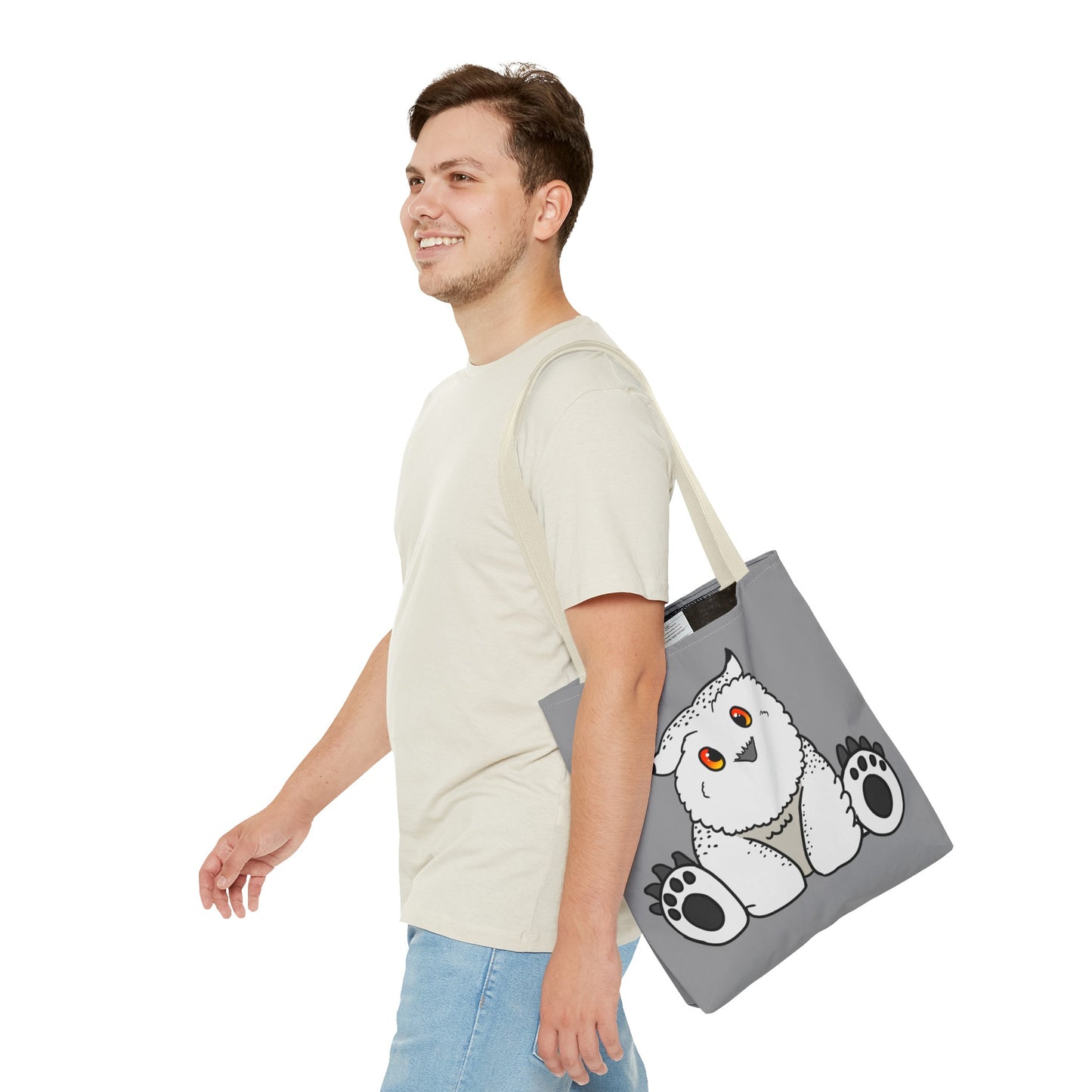 Chibi owlbear tote