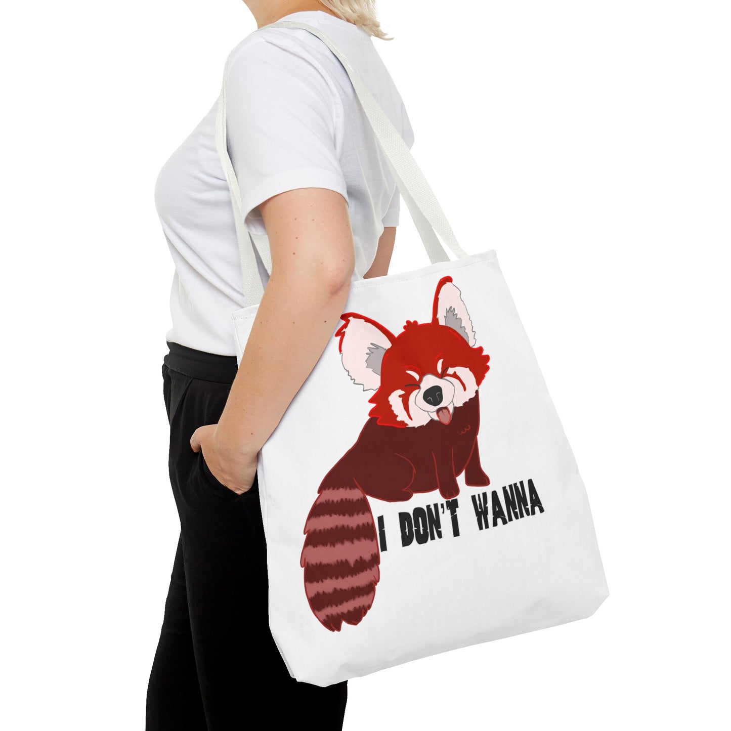 Sassy red panda tote