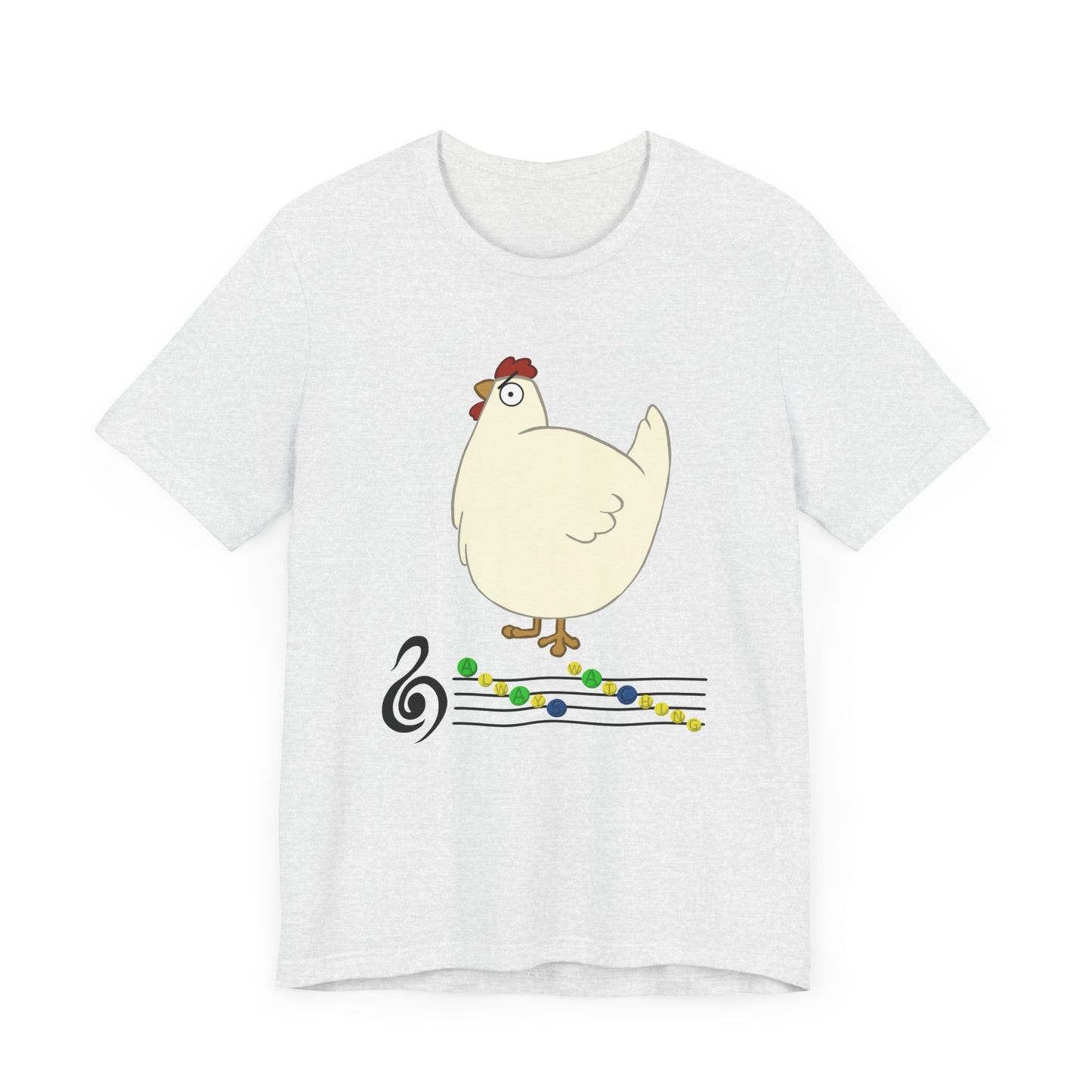 Dangerous chicken Short Sleeve Tee