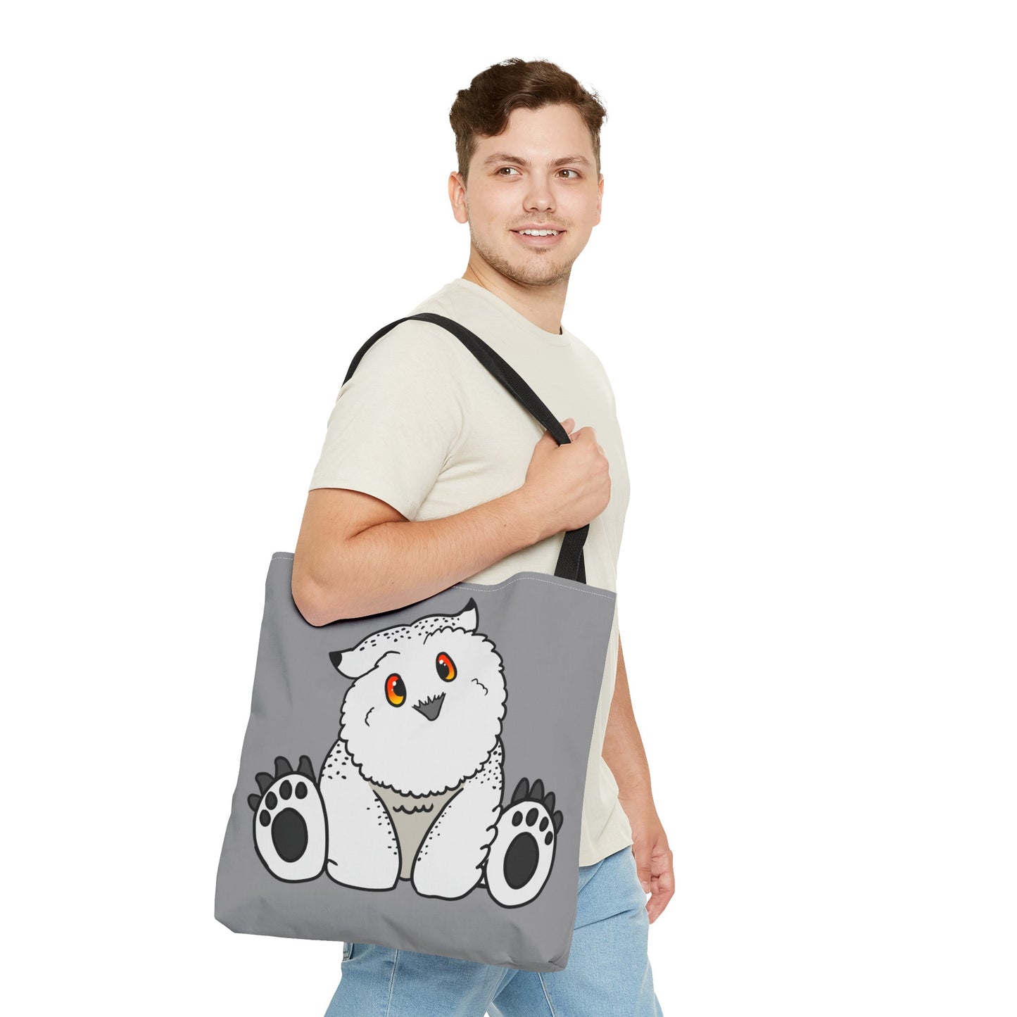 Chibi owlbear tote