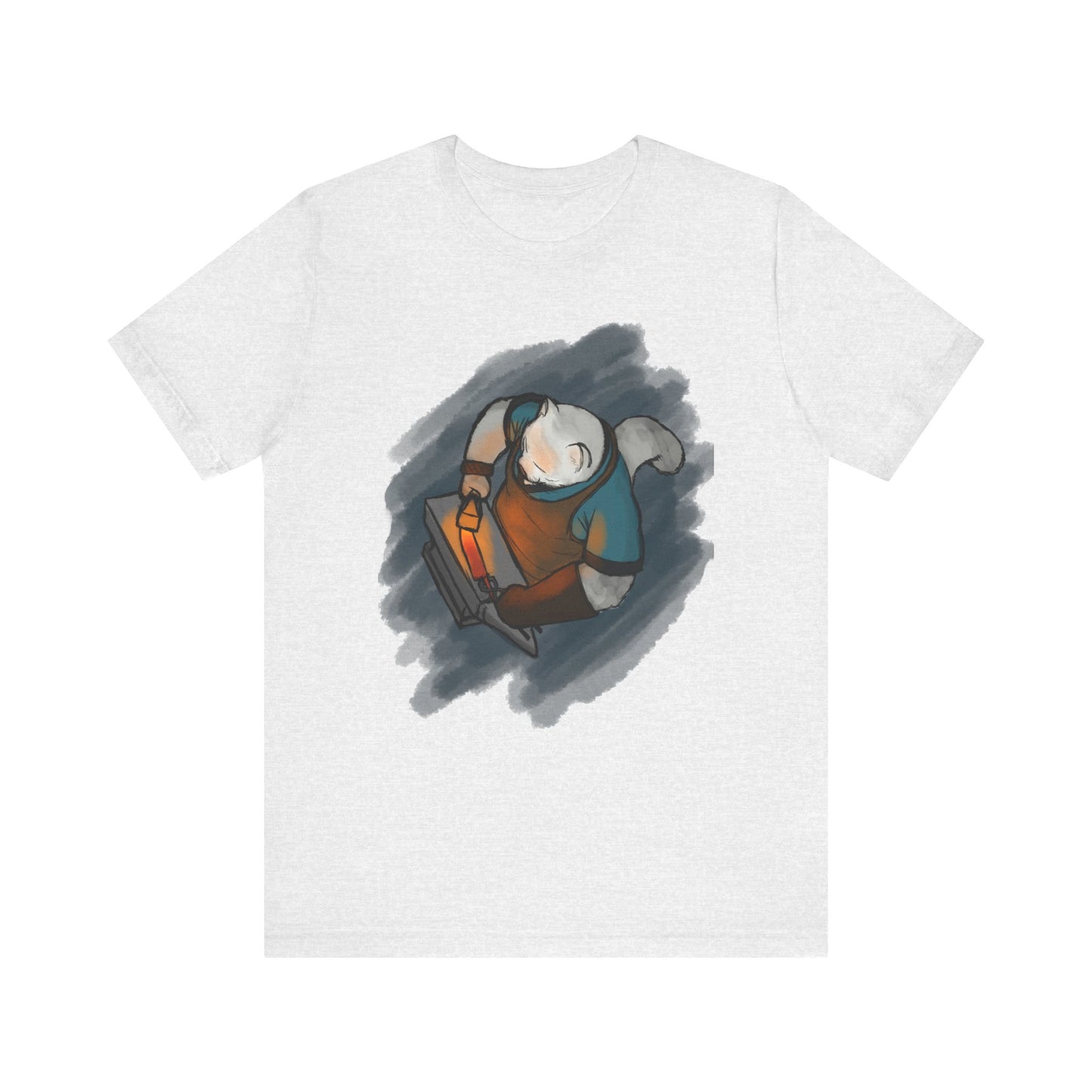 Blacksmith Cat Unisex Jersey Short Sleeve Tee