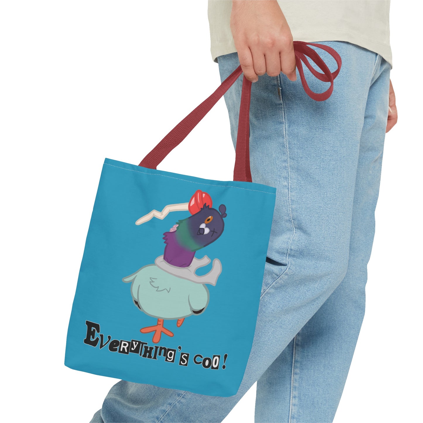 Pigeon issues tote