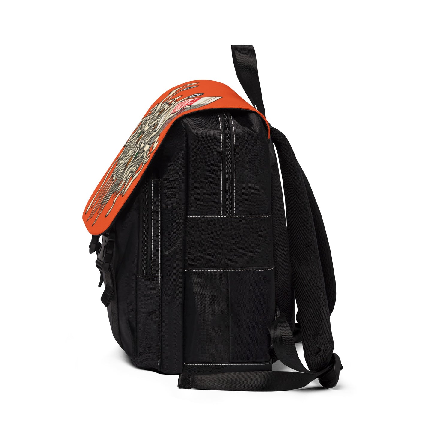 Ramen noodle monster Casual Shoulder Backpack