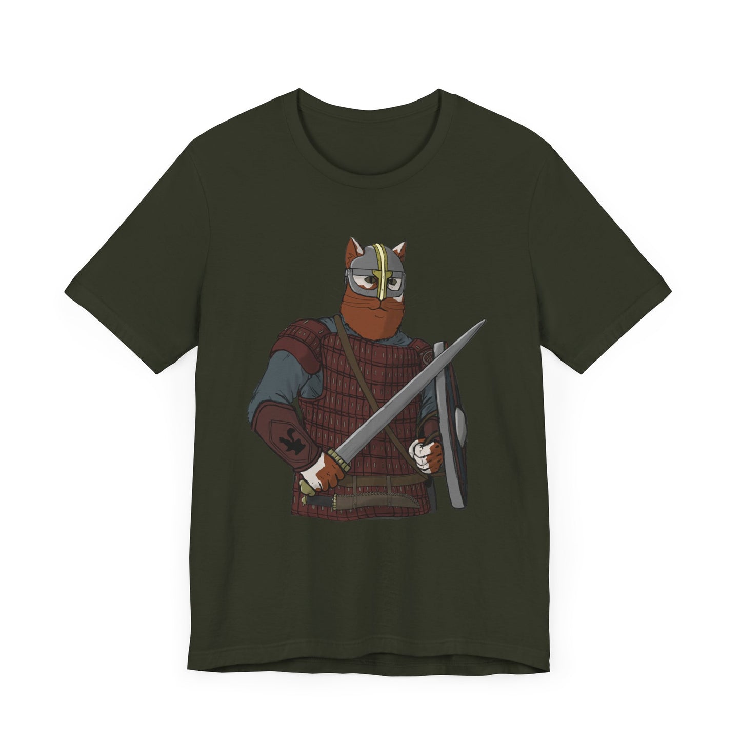 Viking cat Unisex Jersey Short Sleeve Tee