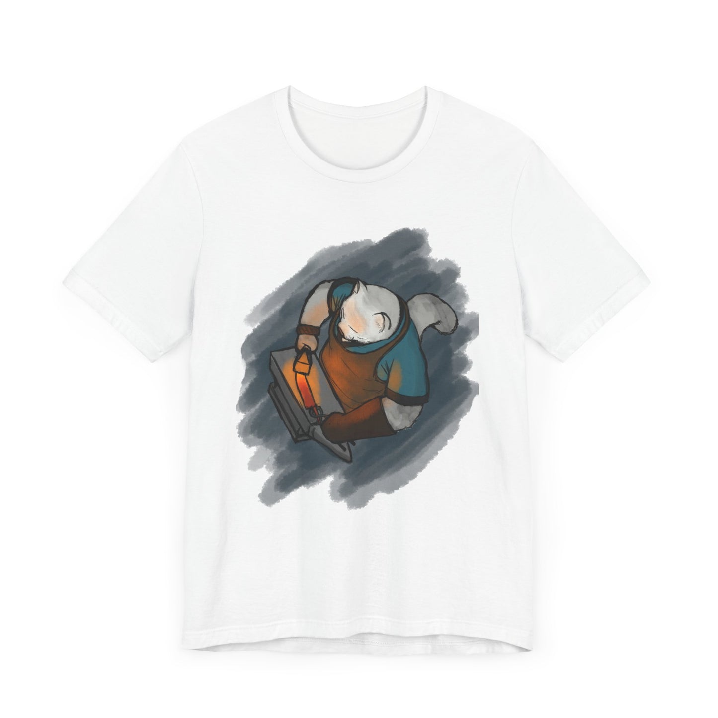 Blacksmith Cat Unisex Jersey Short Sleeve Tee