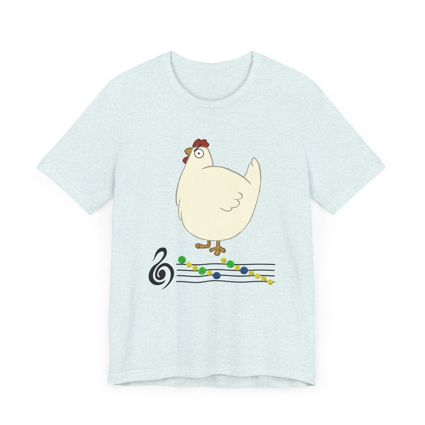 Dangerous chicken Short Sleeve Tee
