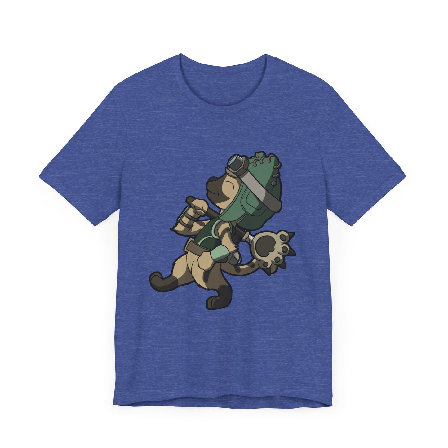 Cat explorer Unisex Jersey Short Sleeve Tee