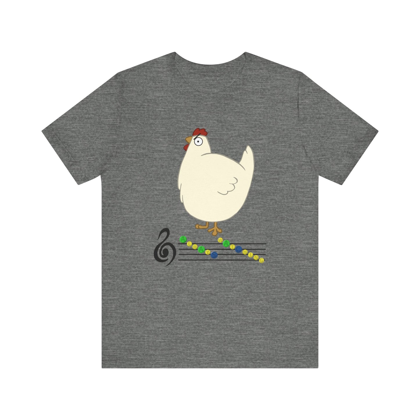 Dangerous chicken Short Sleeve Tee