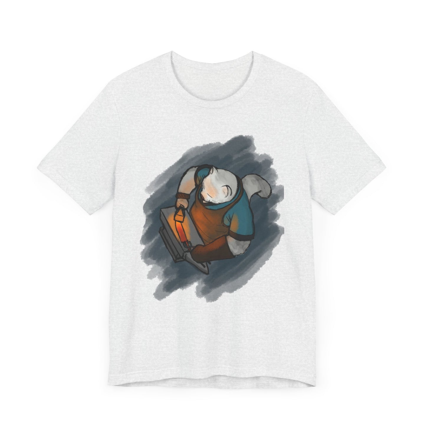 Blacksmith Cat Unisex Jersey Short Sleeve Tee