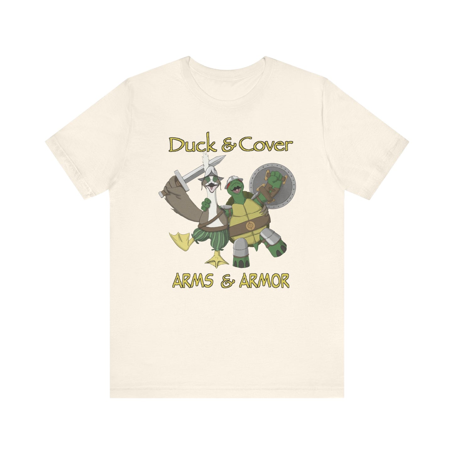 Duck and Cover Unisex Jersey Short Sleeve Tee