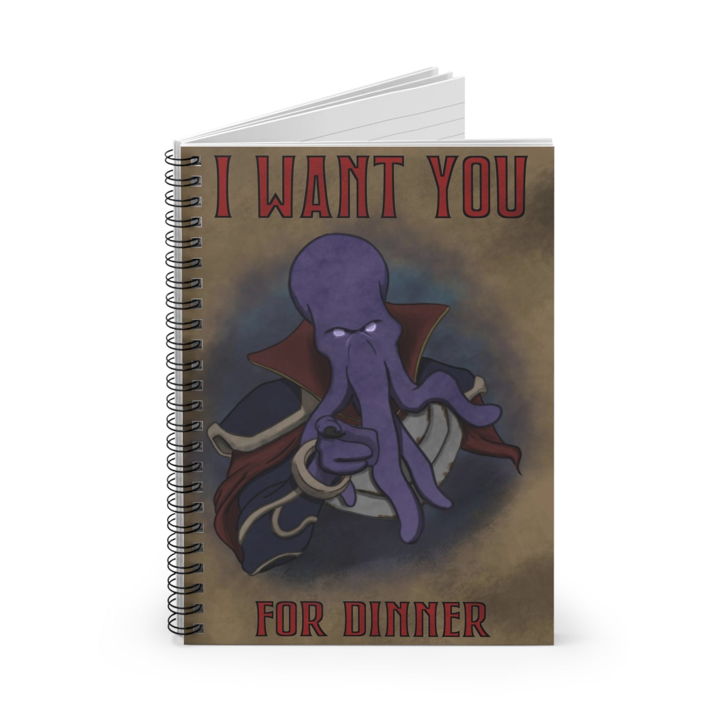Mind flayer Notebook