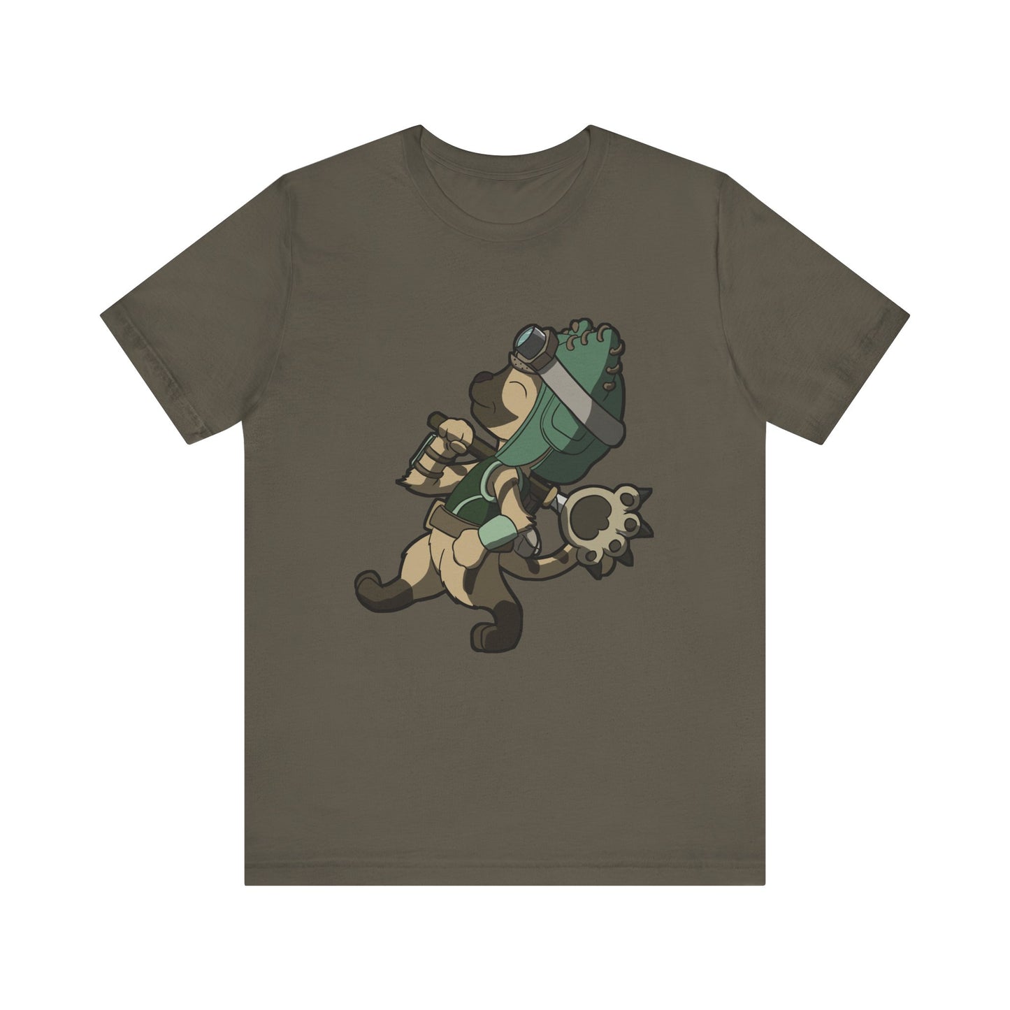 Cat explorer Unisex Jersey Short Sleeve Tee