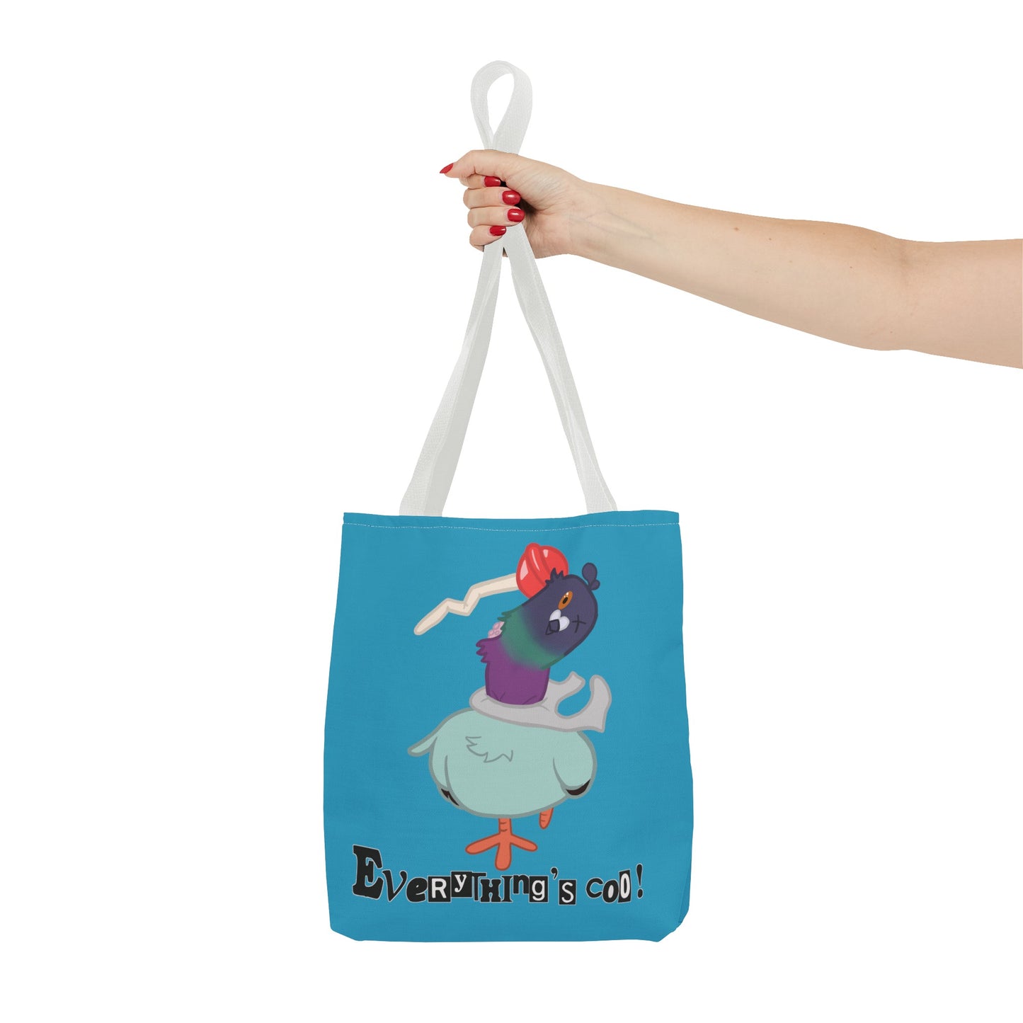 Pigeon issues tote