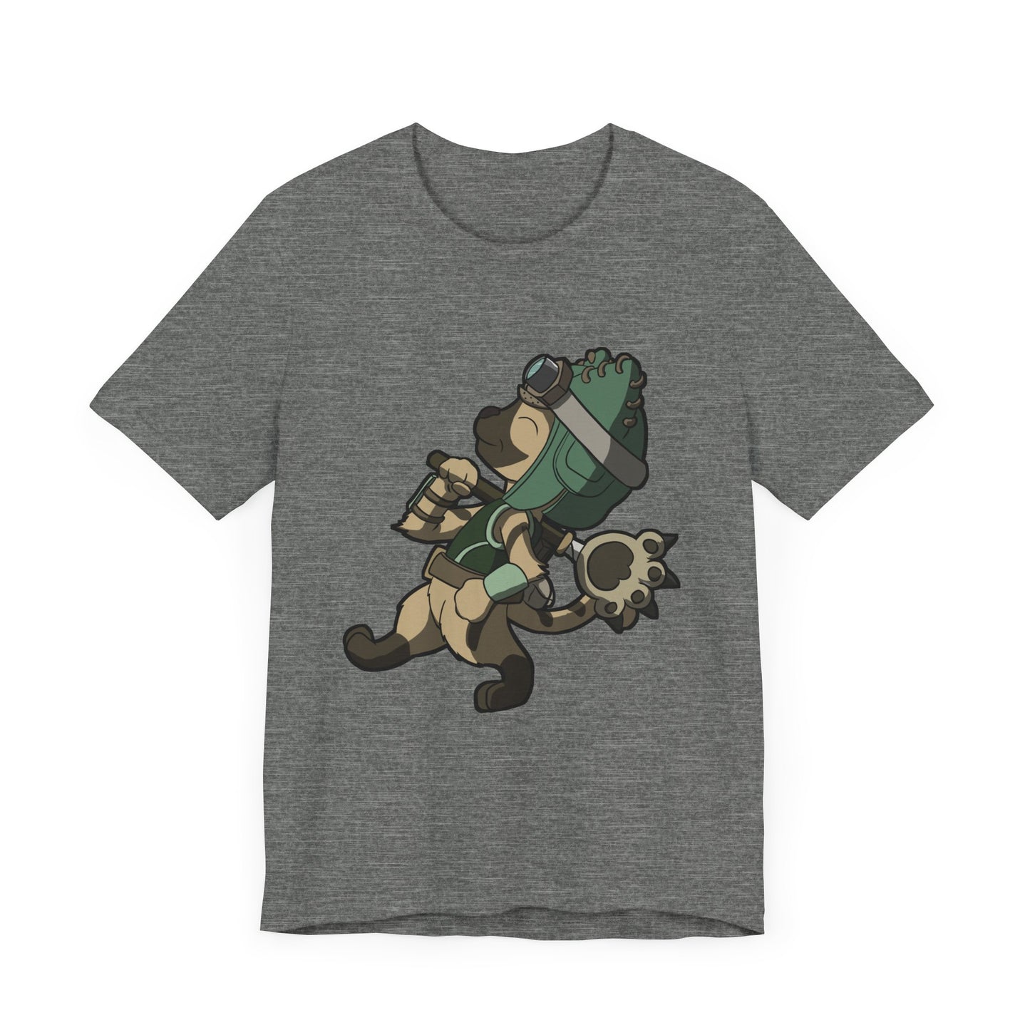 Cat explorer Unisex Jersey Short Sleeve Tee