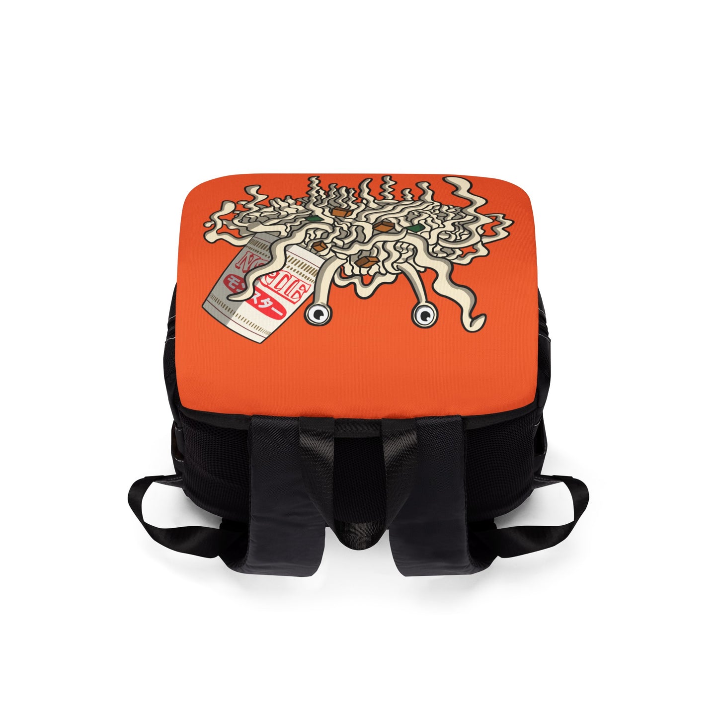 Ramen noodle monster Casual Shoulder Backpack