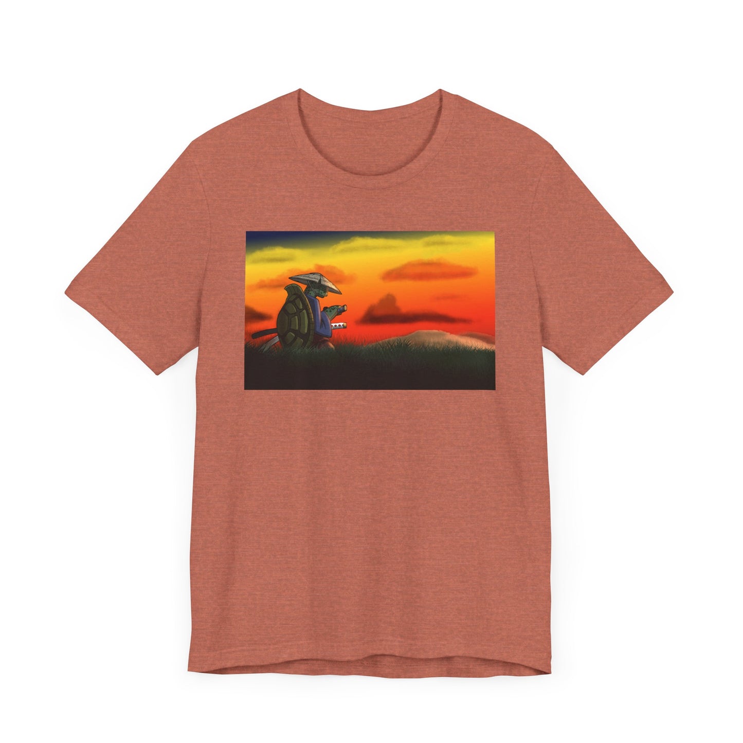 Samurai turtle Unisex Jersey Short Sleeve Tee