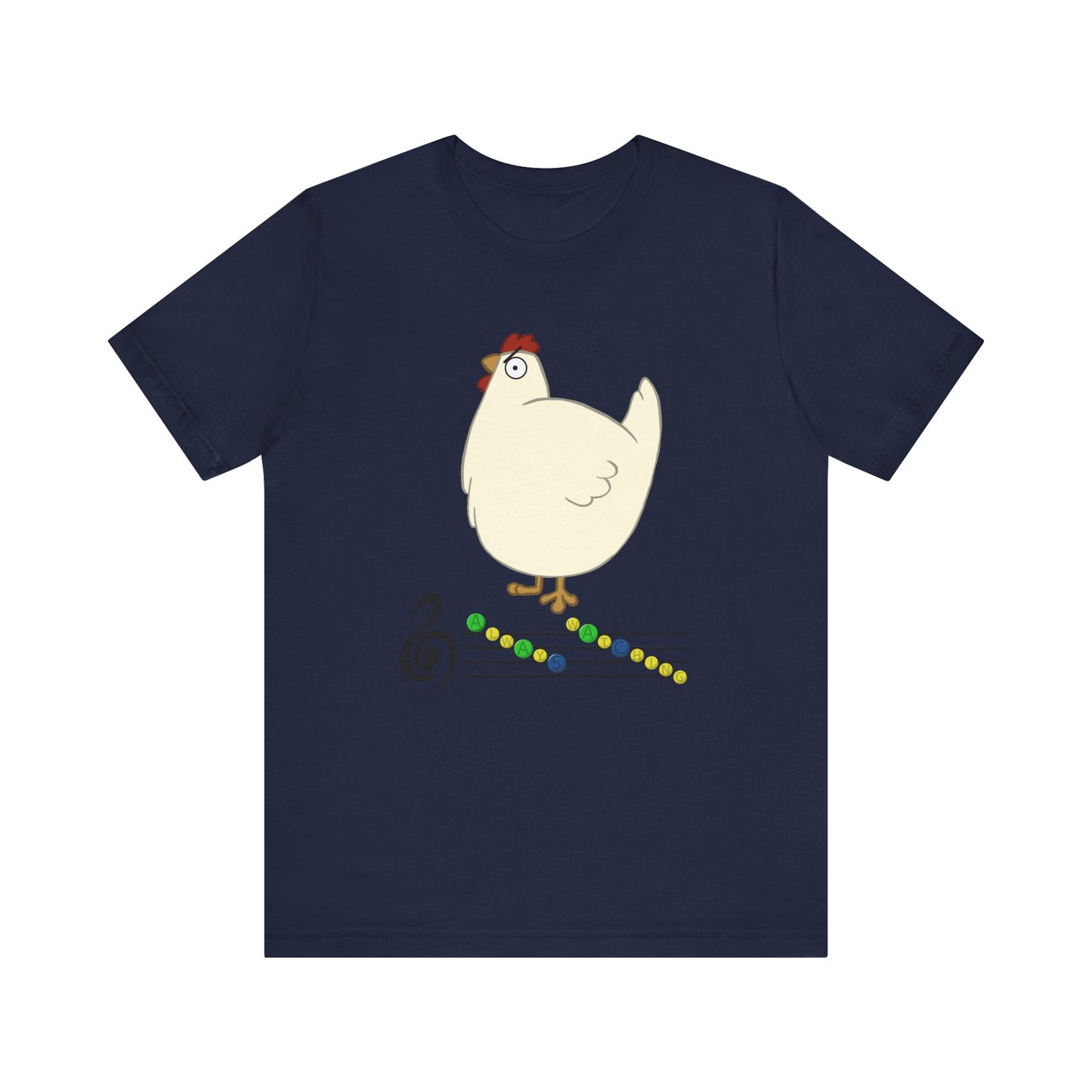 Dangerous chicken Short Sleeve Tee