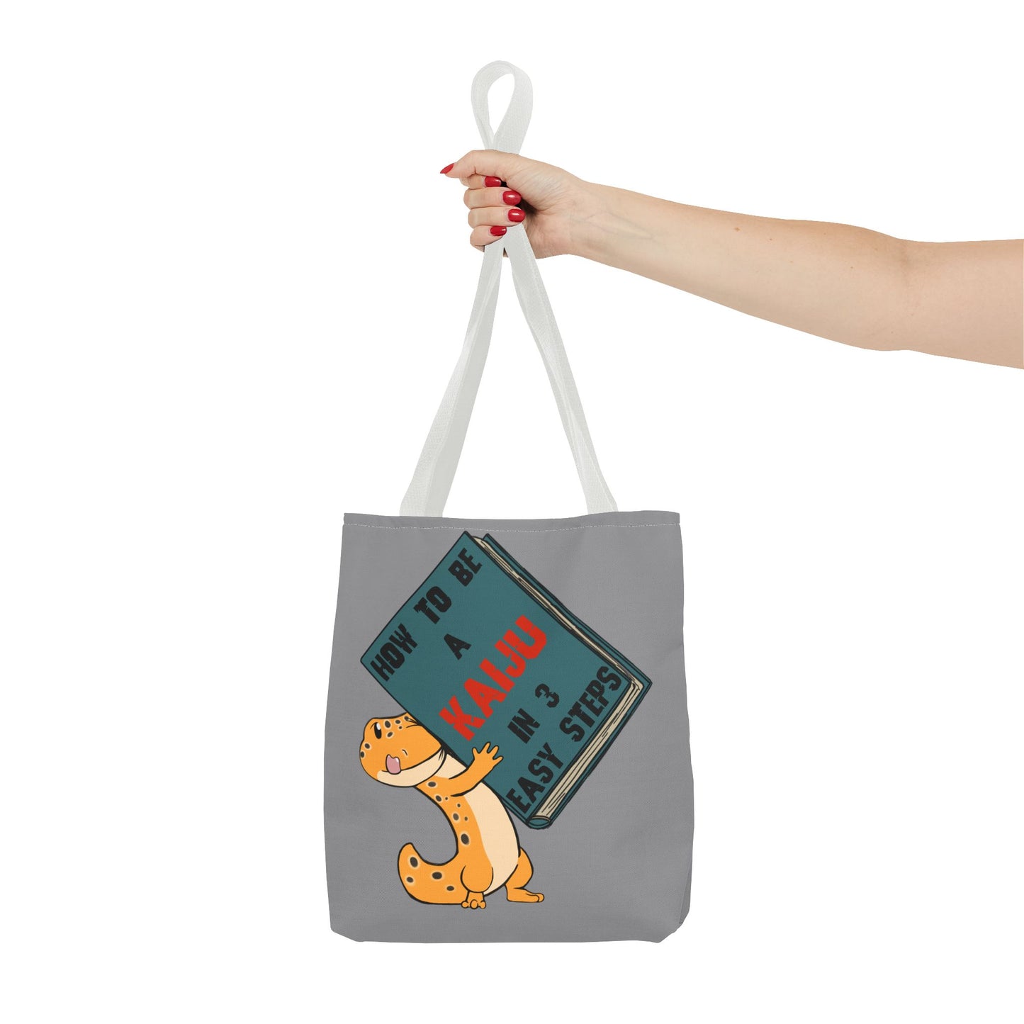Book lizard tote
