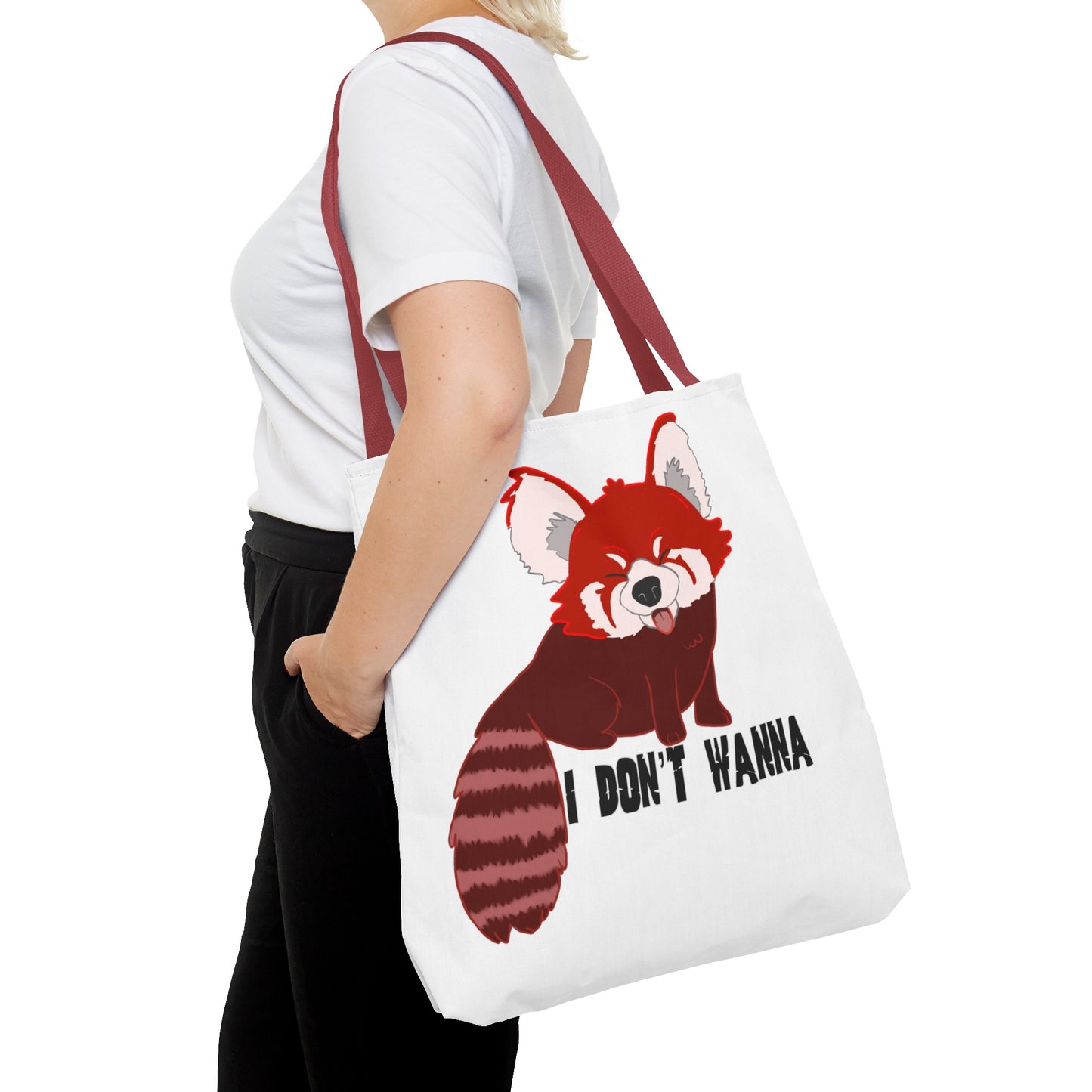 Sassy red panda tote