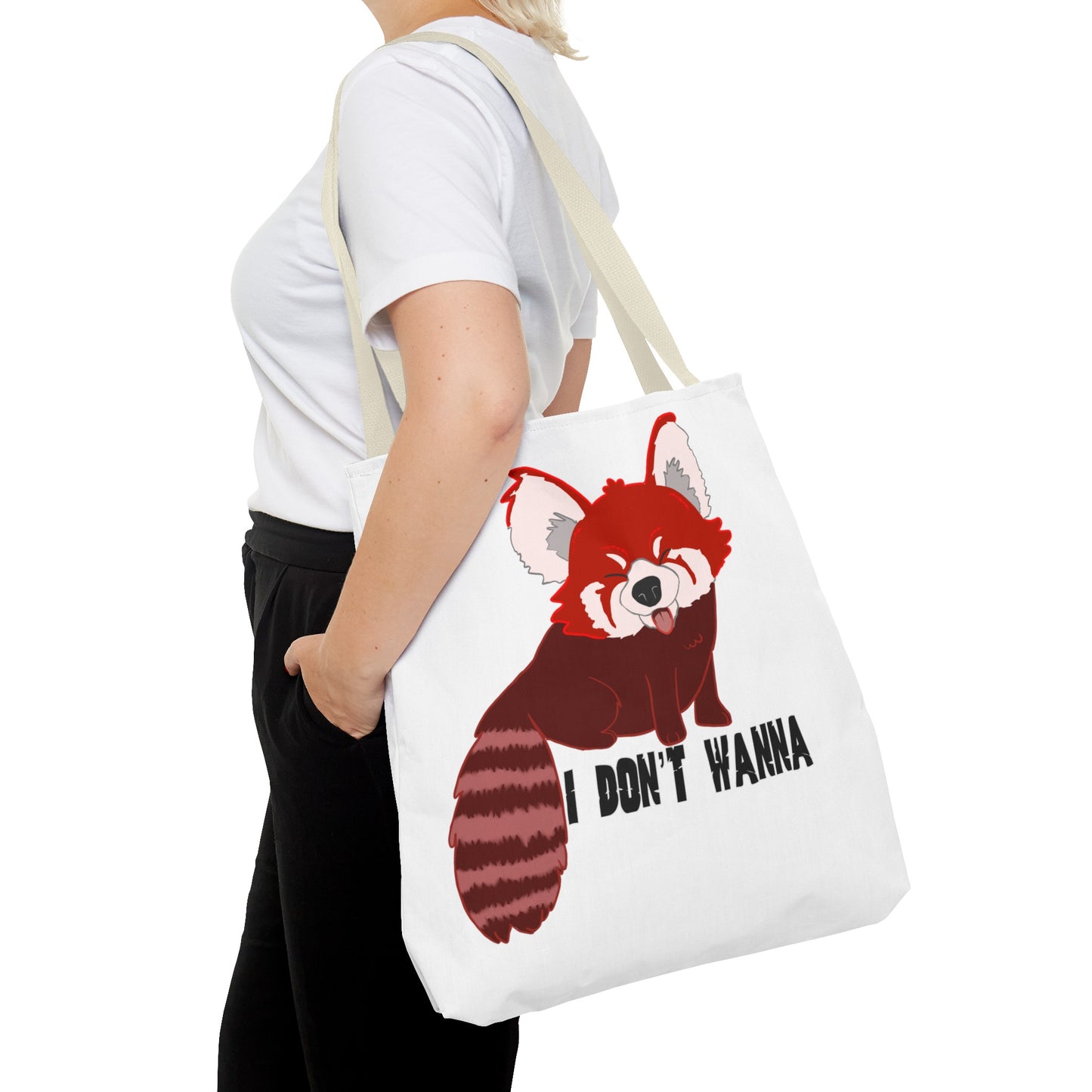 Sassy red panda tote