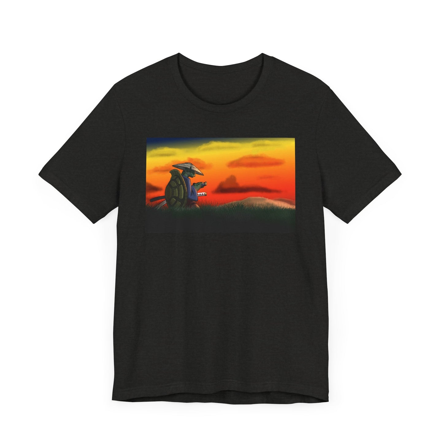 Samurai turtle Unisex Jersey Short Sleeve Tee