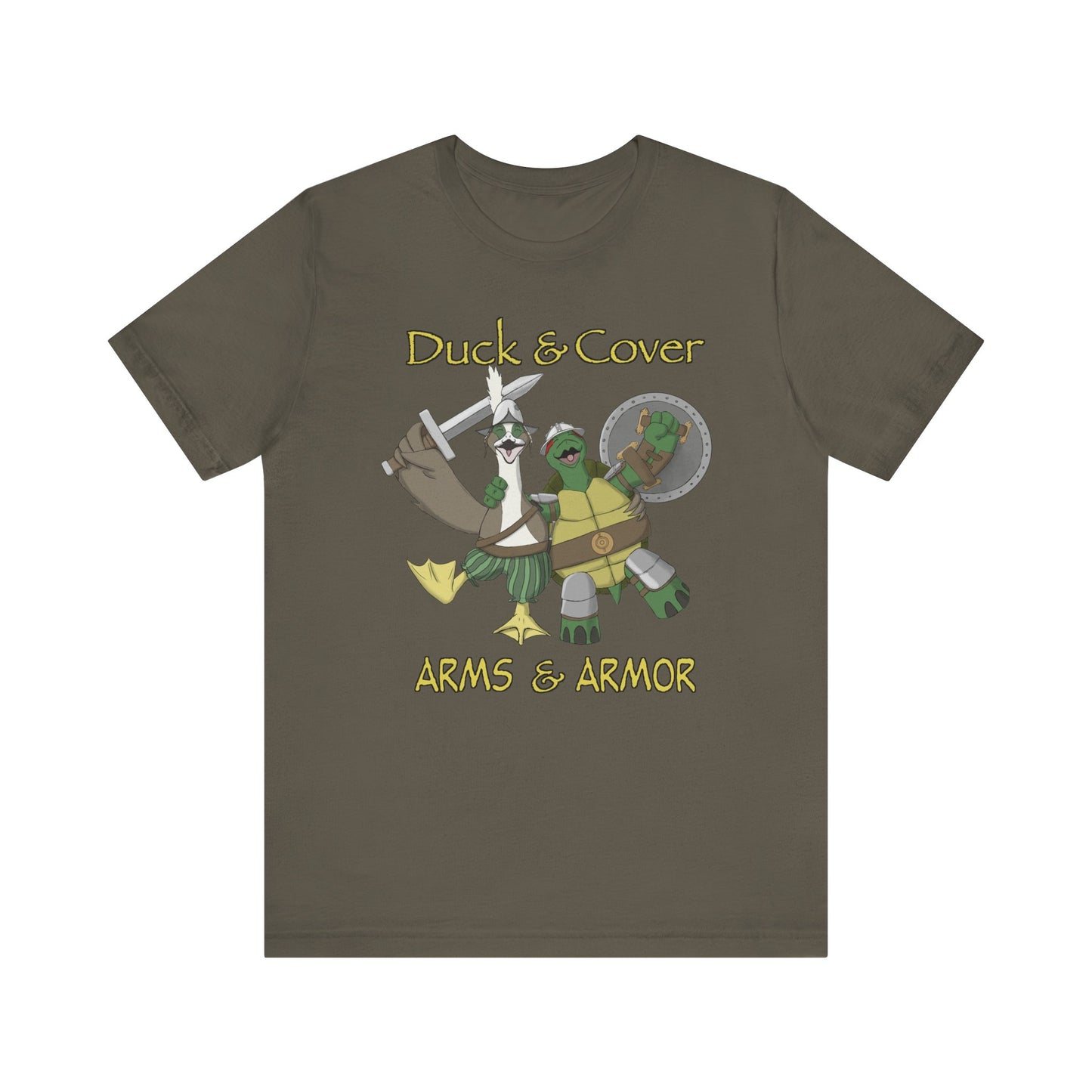 Duck and Cover Unisex Jersey Short Sleeve Tee