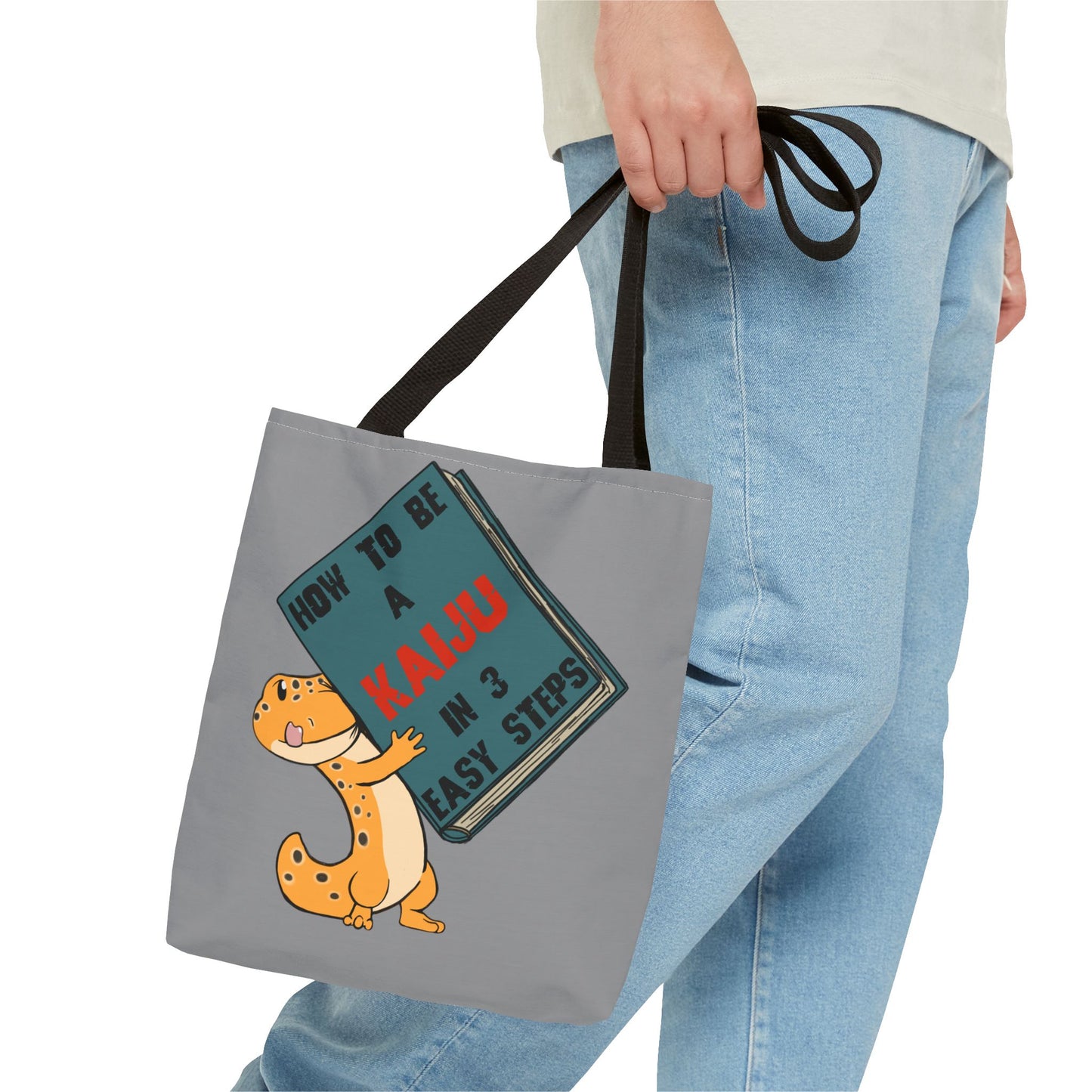 Book lizard tote