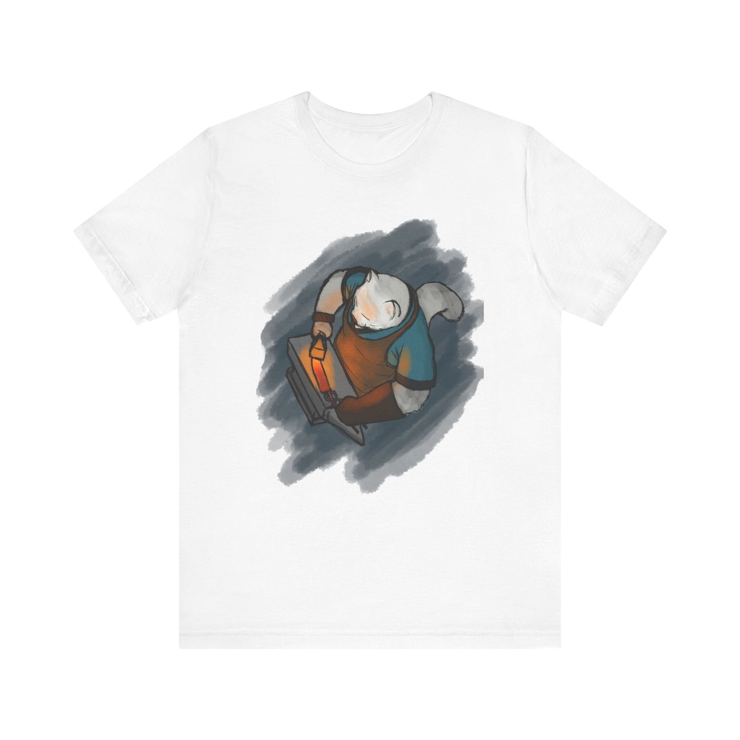 Blacksmith Cat Unisex Jersey Short Sleeve Tee