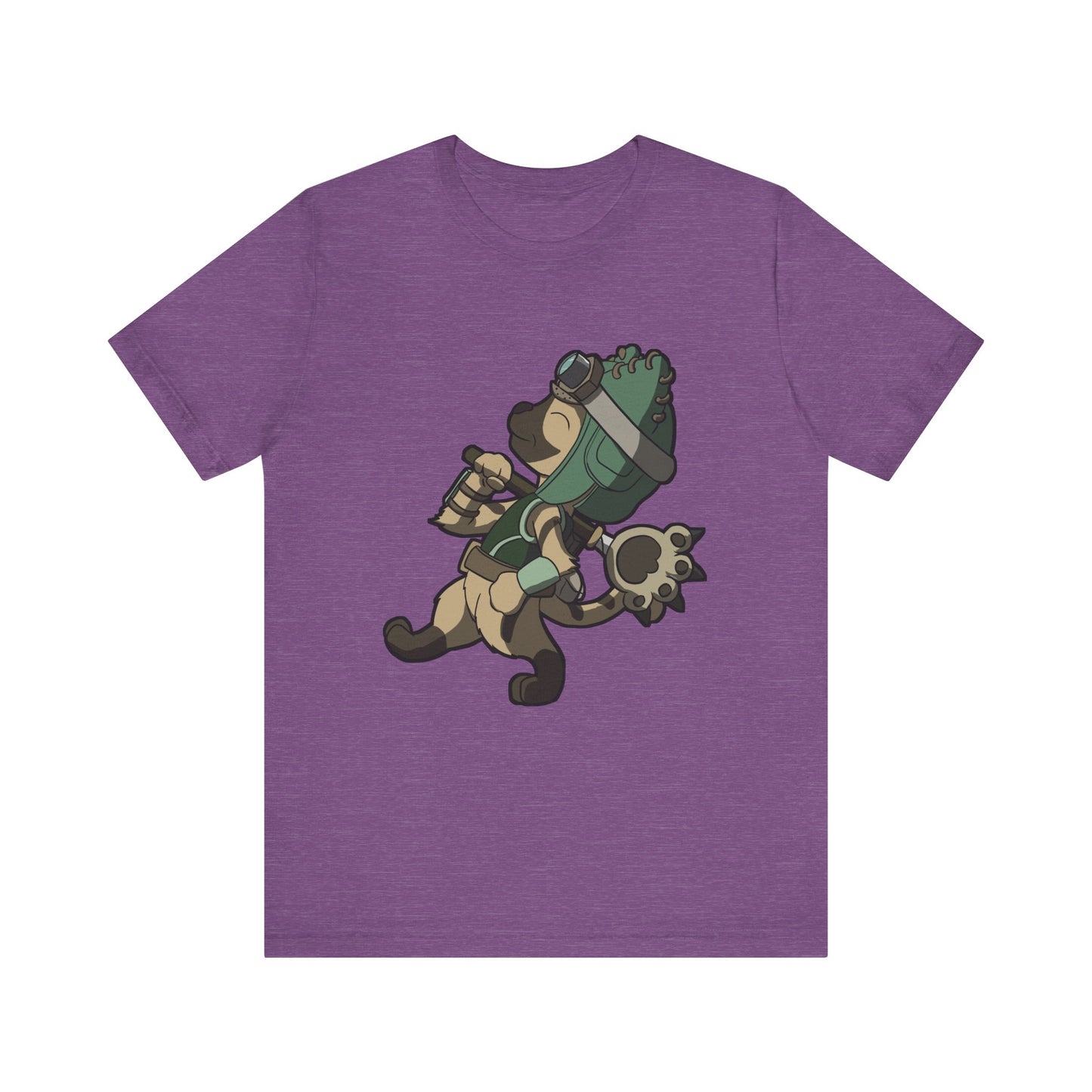 Cat explorer Unisex Jersey Short Sleeve Tee