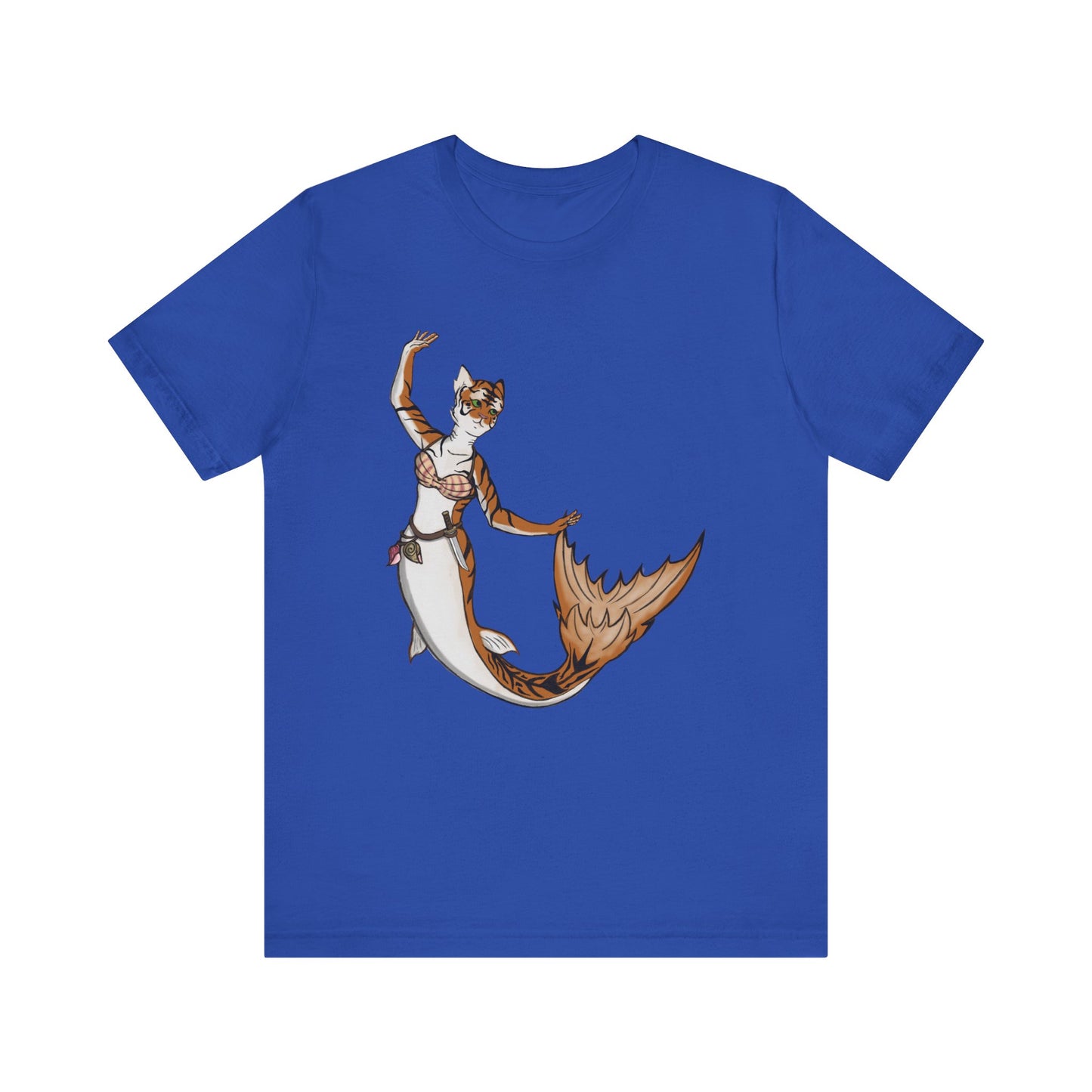 Mermaid cat Unisex Jersey Short Sleeve Tee