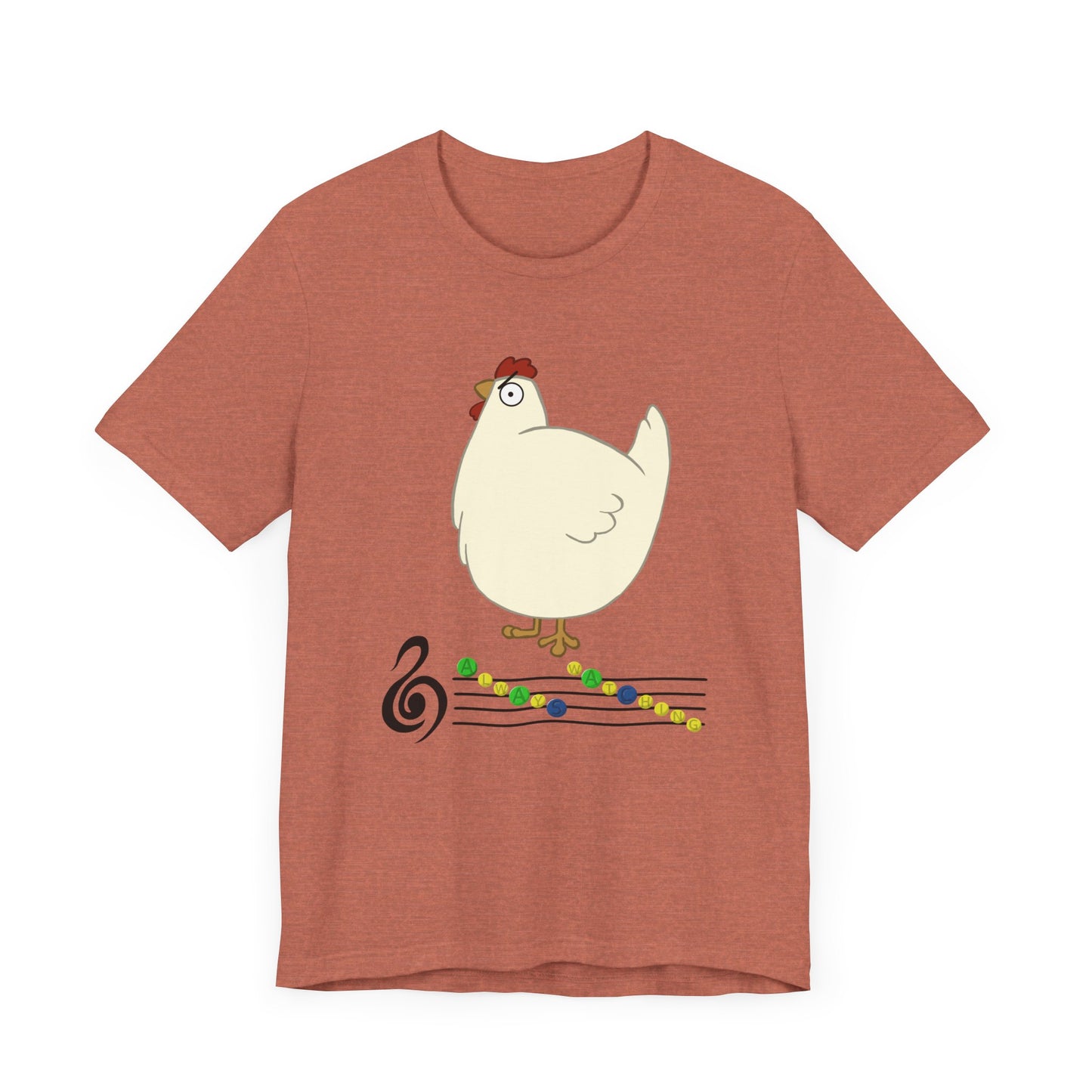 Dangerous chicken Short Sleeve Tee