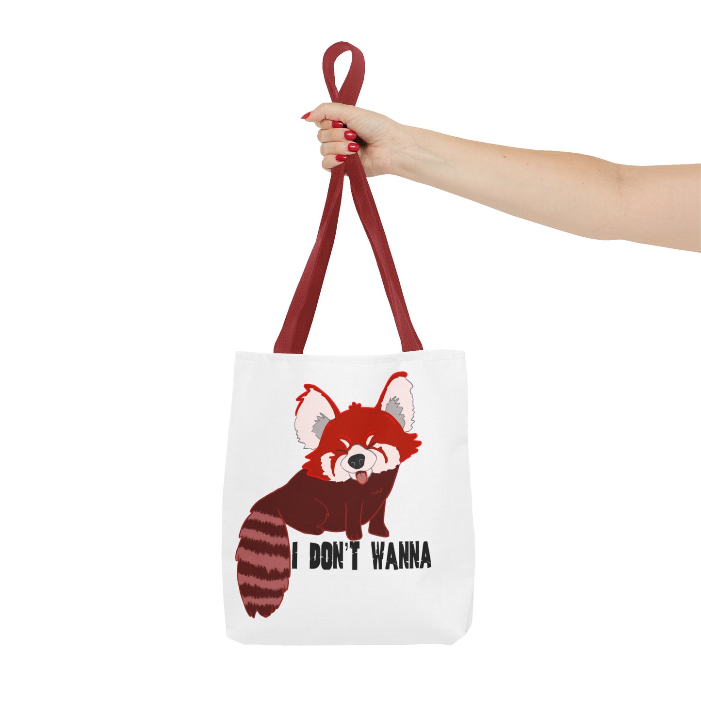 Sassy red panda tote