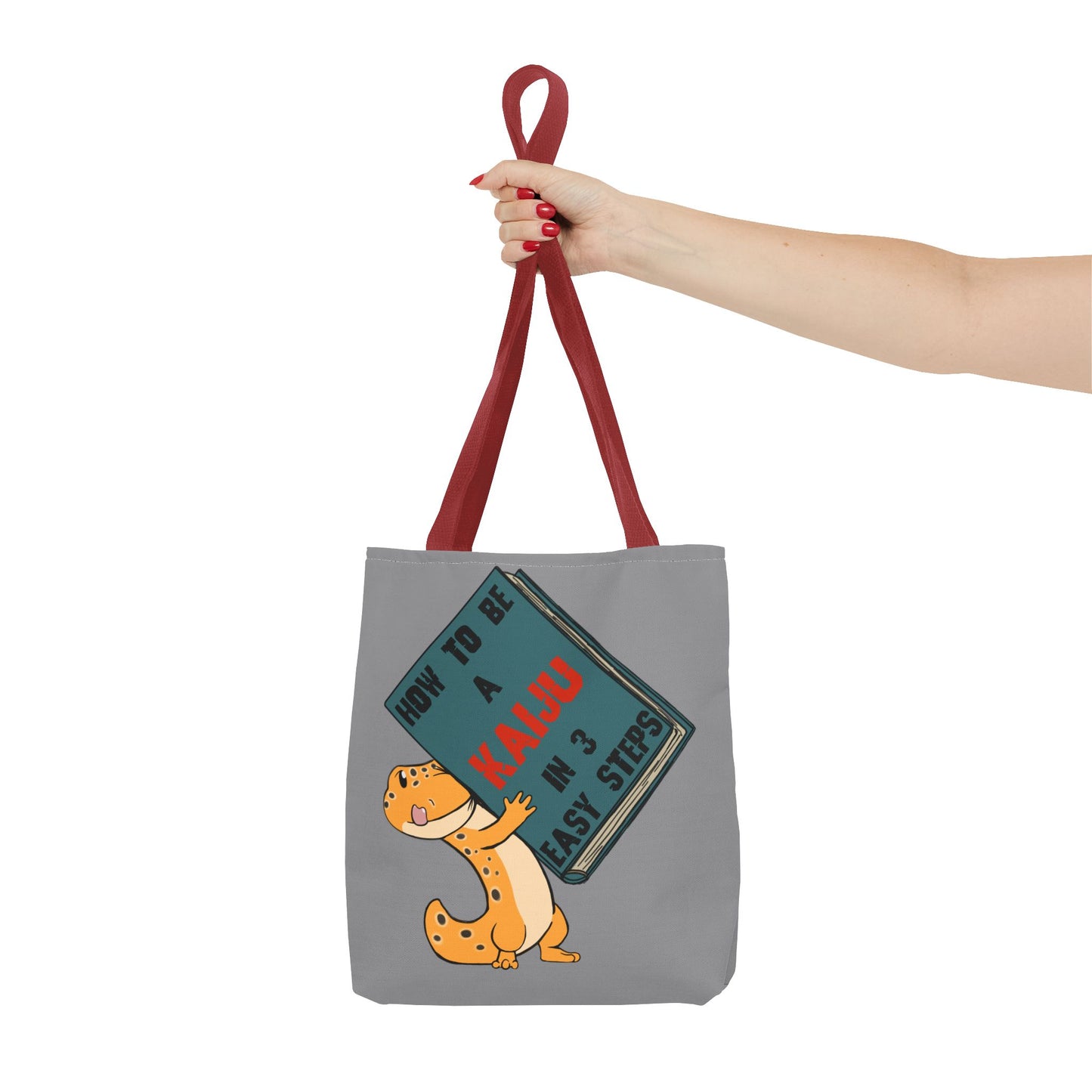 Book lizard tote