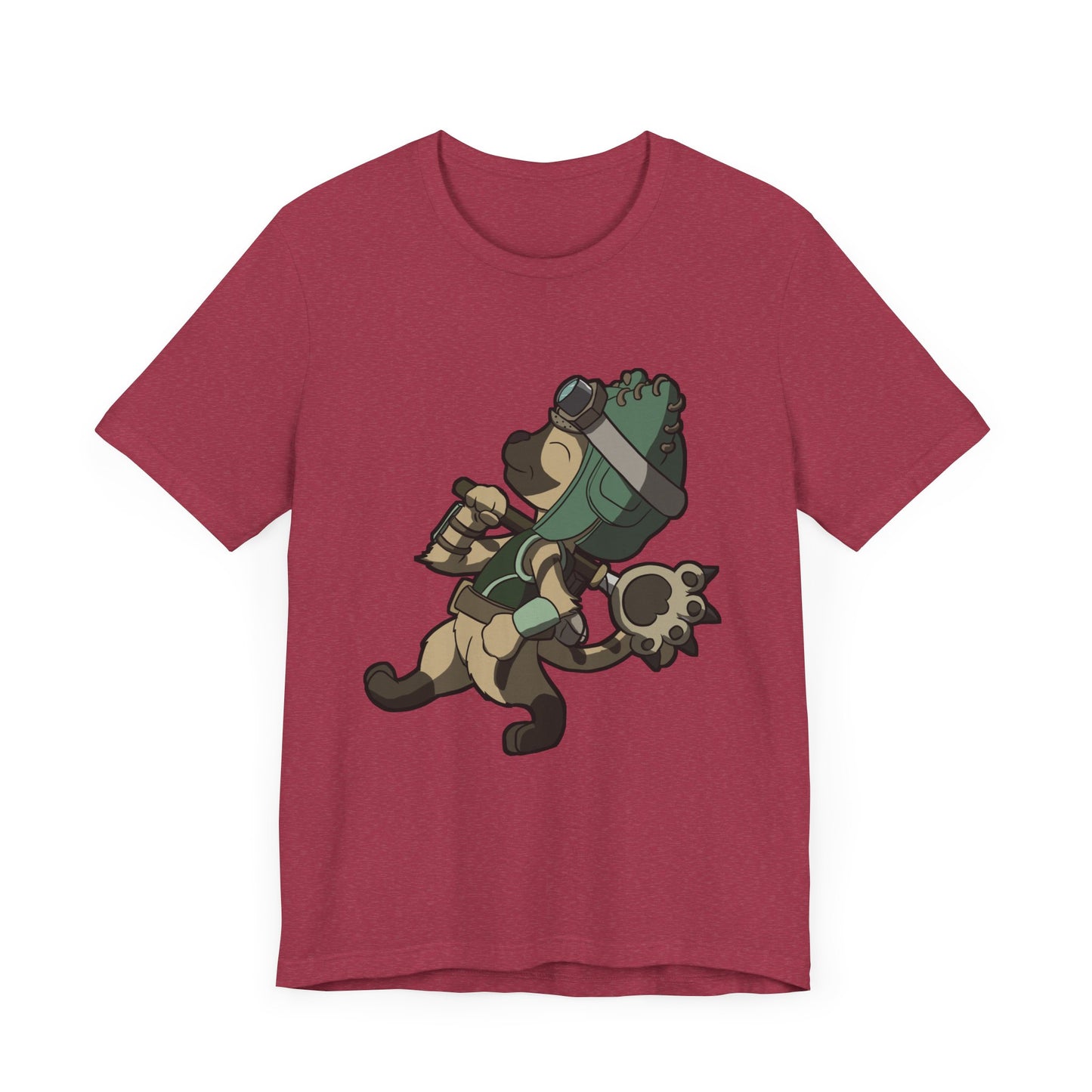 Cat explorer Unisex Jersey Short Sleeve Tee