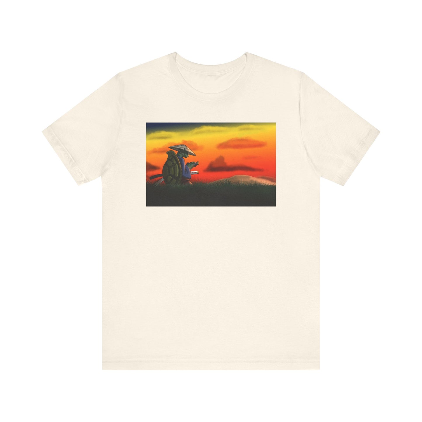 Samurai turtle Unisex Jersey Short Sleeve Tee
