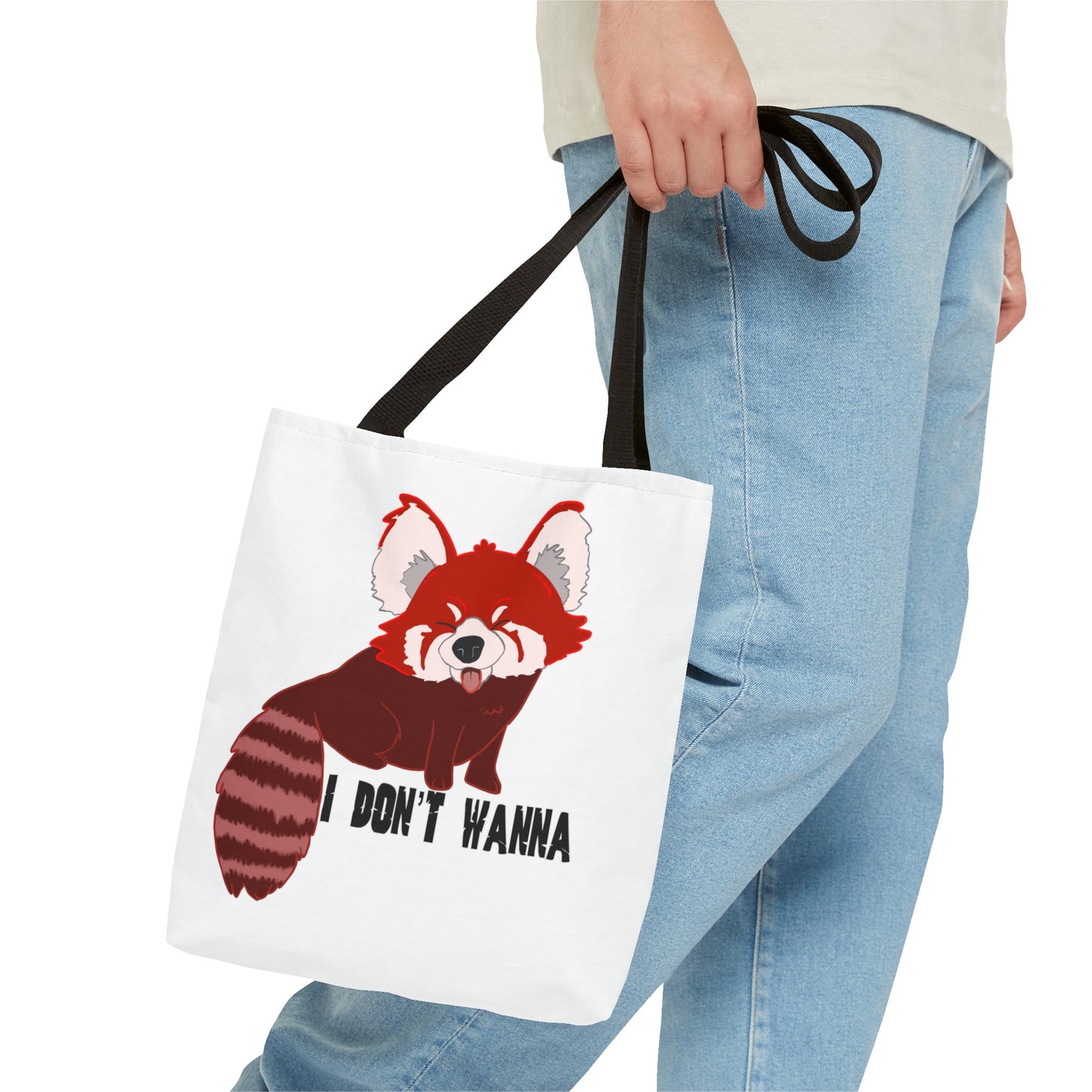 Sassy red panda tote