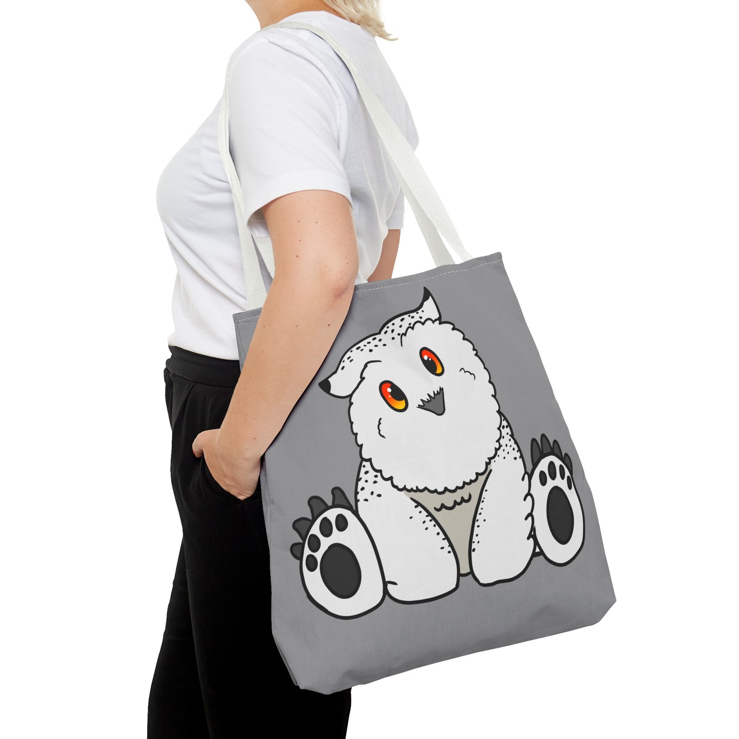 Chibi owlbear tote