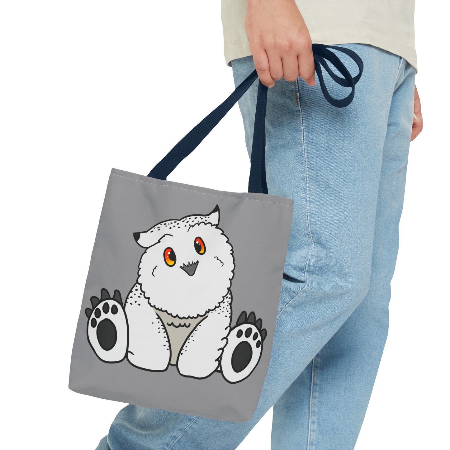 Chibi owlbear tote