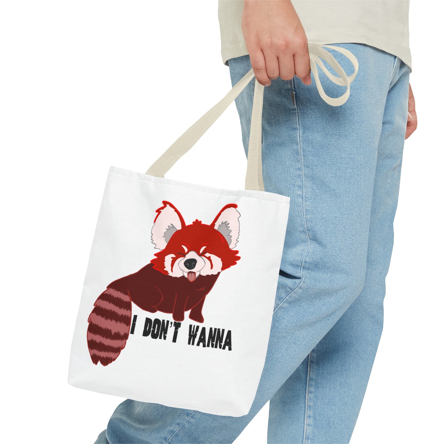 Sassy red panda tote
