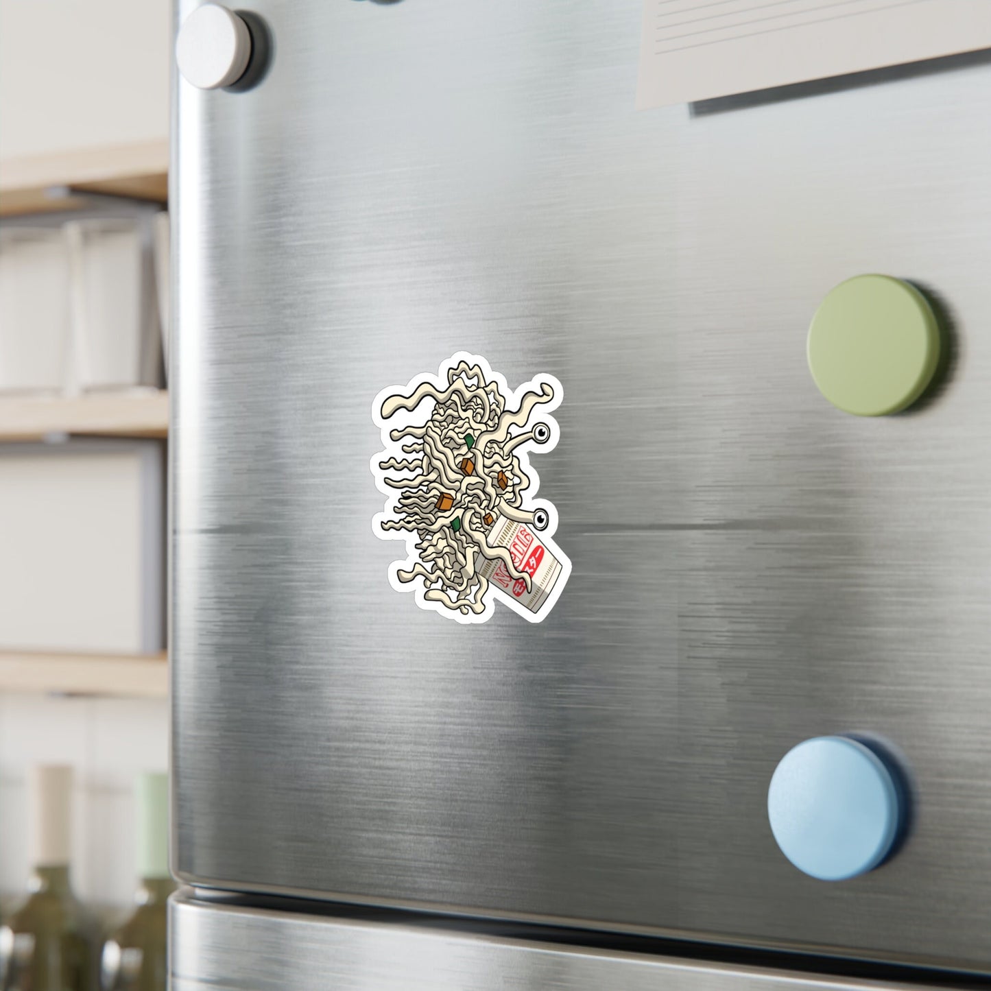 Flying Ramen monster Vinyl Decals