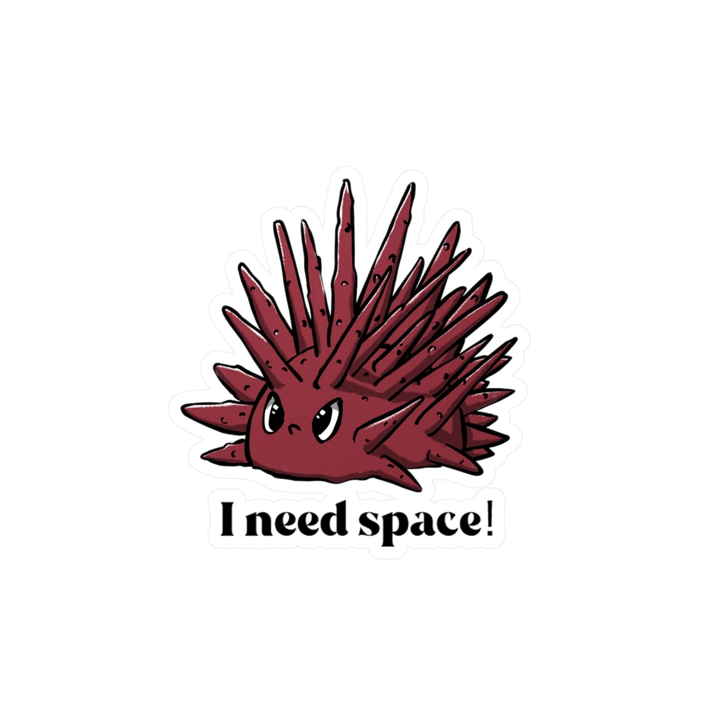 Angry Urchin Vinyl Decals