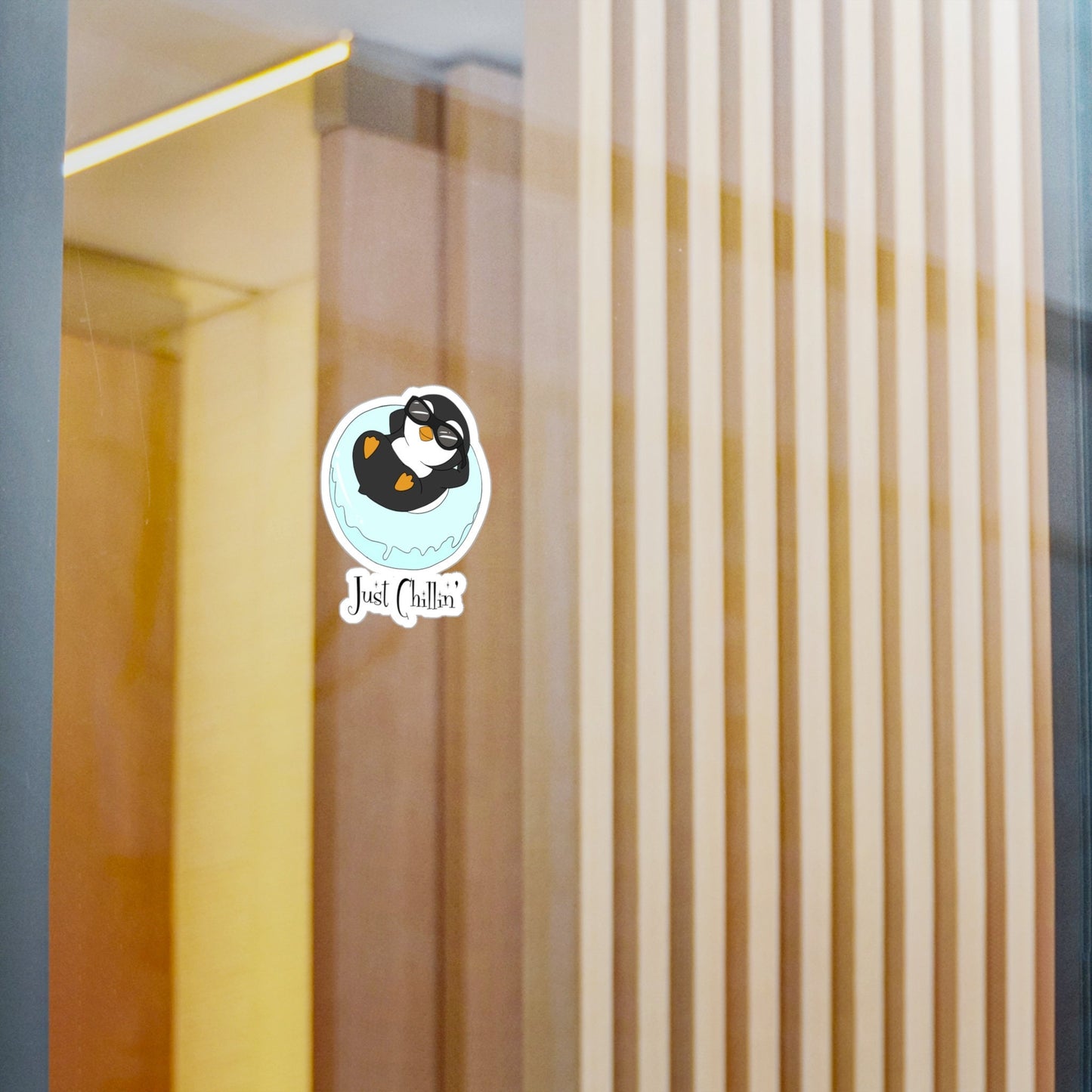 Just Chillin' sticker