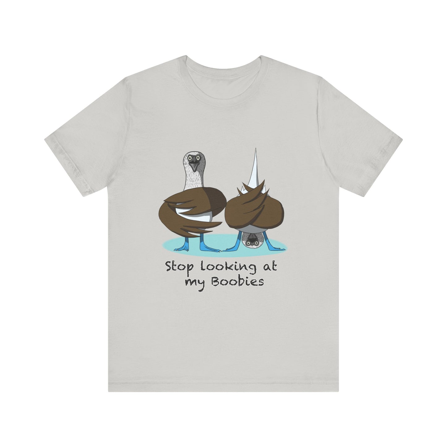 Blue footed Bird Unisex Jersey Short Sleeve Tee