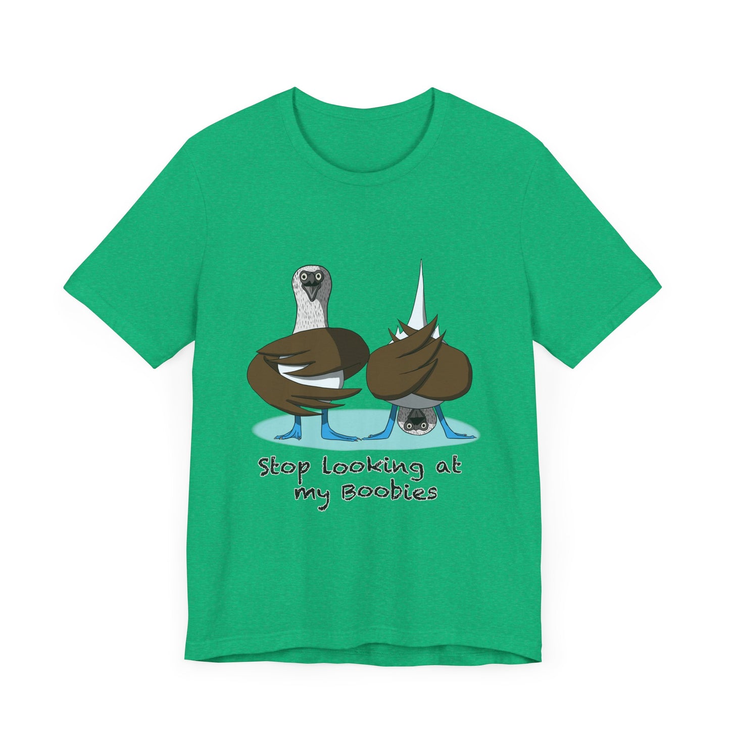 Blue footed Bird Unisex Jersey Short Sleeve Tee