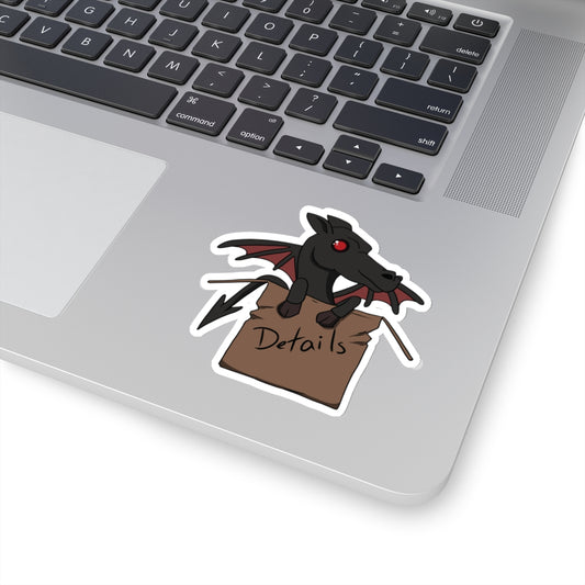 Jersey devil in the details Stickers