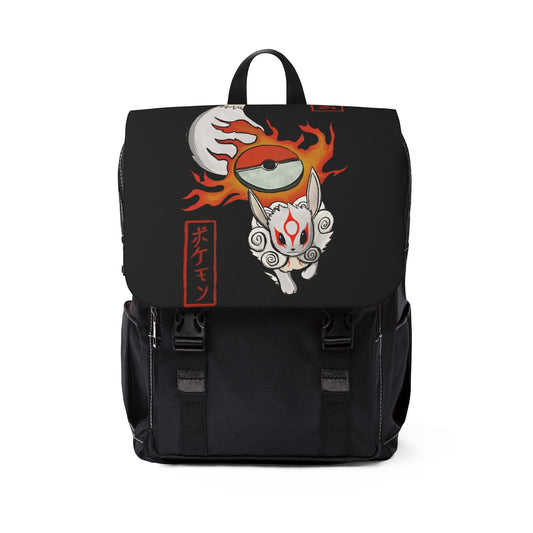 Amaterasu pocket monster Casual Shoulder Backpack