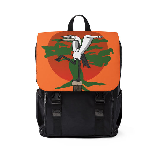 Crane Kick Casual Shoulder Backpack