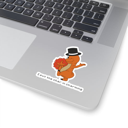 Pocket gentleman sticker