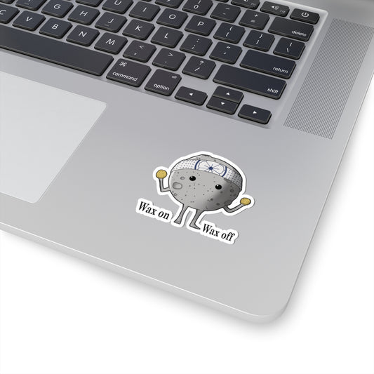 Waxing moon Stickers